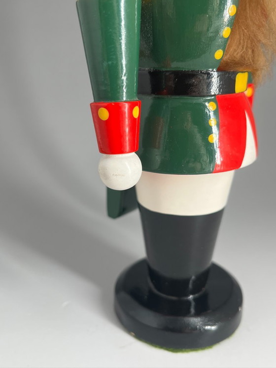 Image 1 of Schiaccianoci in legno vintage – 25 cm – Decorazione natalizia / Articolo da collezione / Stile retrò per le feste