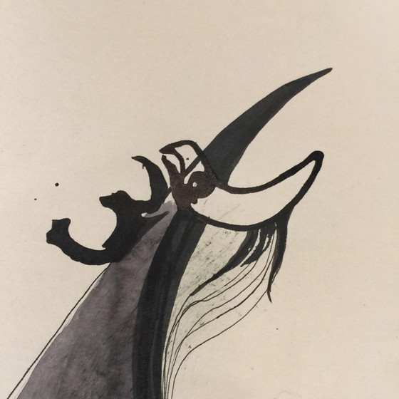 Anne Body, Il Grande Combattimento, Tecnica Mista su Carta, 1965 – Dipinti e disegni, Paper (photo 9 of 15)