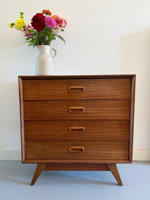 Prachtig Zweeds ladekastje mid Century (klein)