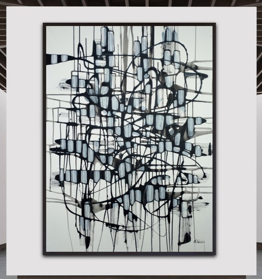 Natia Antadze Abstract Composition XXL