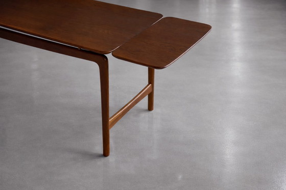 Image 1 of Vintage Mid-Century Danish Modern Teak Coffee Table Model FD 15/54 by Hvidt & Mølgaard-Nielsen for France & Daverkosen, 1950s