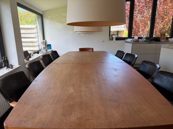 Image 1 of 8 Kirkegaard Model 42 met origineel leer bekleed, voor renovatie