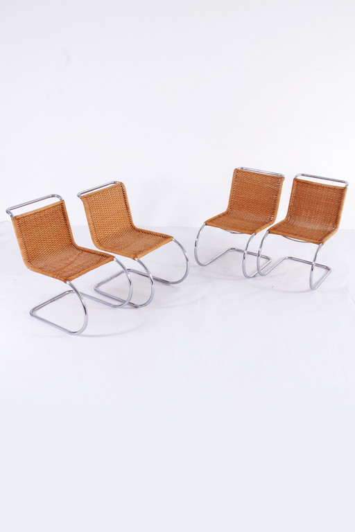 Thonet Iconische Ludwig Mies Van Der Rohe Mr 533 Zwevende Stoelen - Perfecte Staat