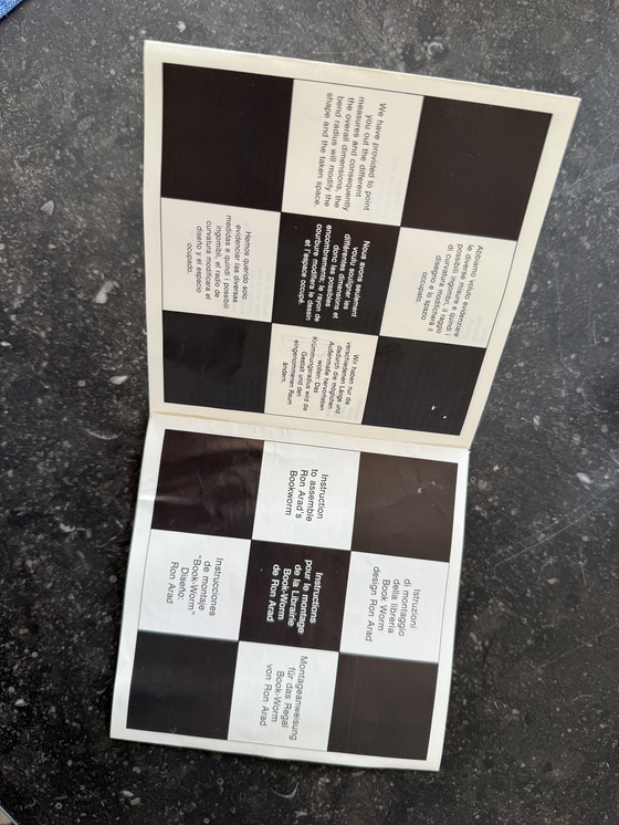 Image 1 of BOOKWORM /11 by Ron Arad - Cobalt Blue - Kartell