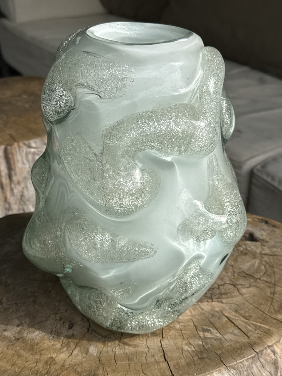 Dutz Unica Hecho por Topescu Aprox. 20x28cm – Jarrones, Glass (photo 3 of 5)