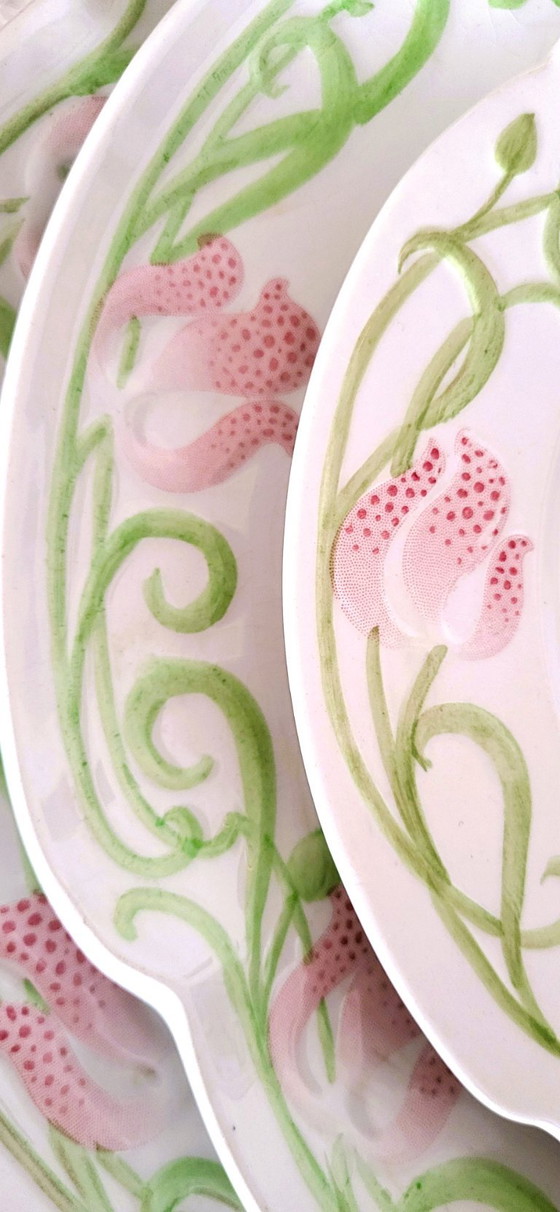 U&C Sarreguemines TIRCIS Jugendstilservice – U C Sarreguemines TIRCIS, Geschirr, Porcelain (photo 8 of 9)