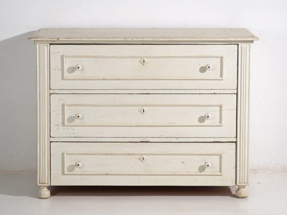 Antique white chest of drawers (c.1920) #40 (photo 21 of 39)