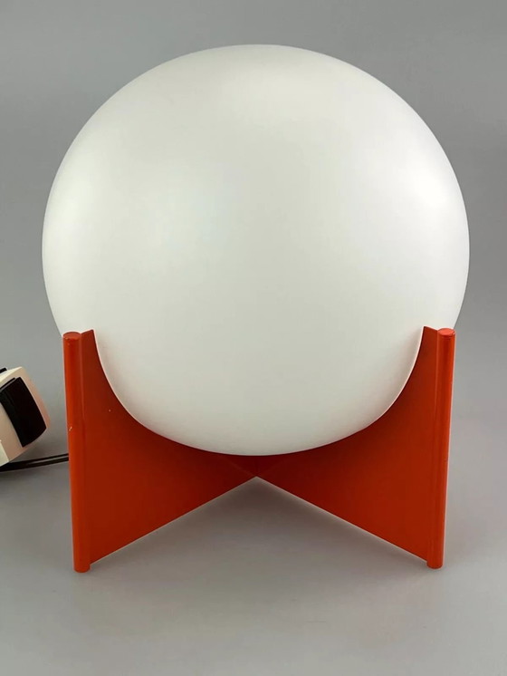 Image 1 of 60s 70s ball lamp lamp lamp lamp table lamp space age design glass metal
