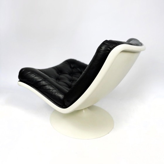 Image 1 of Artifort F976 draaibare loungestoel van Geoffrey Harcourt - eind jaren 60 - jaren 70