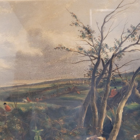 Image 1 of Gravure « Dead Beat », J. Harris et William J. Shayer, 1864 - Angleterre