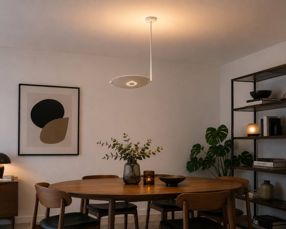 Image 1 of Plafonnier Lumina ZETA de Giuseppe Linardi – Lampe vintage au design italien
