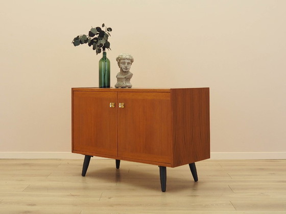 Image 1 of Teakhouten kast, Deens design, jaren 70, gemaakt in Denemarken.