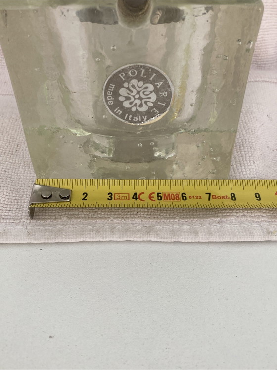 Image 1 of 2 faretti vintage di Sciolari per Poliarte, in vetro di Murano