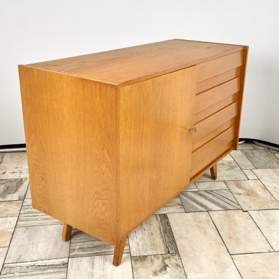 Image 1 of Vintage dressoir U-458 van Jiří Jiroutek voor Interiér Praha, jaren 60, Tsjechoslowakije