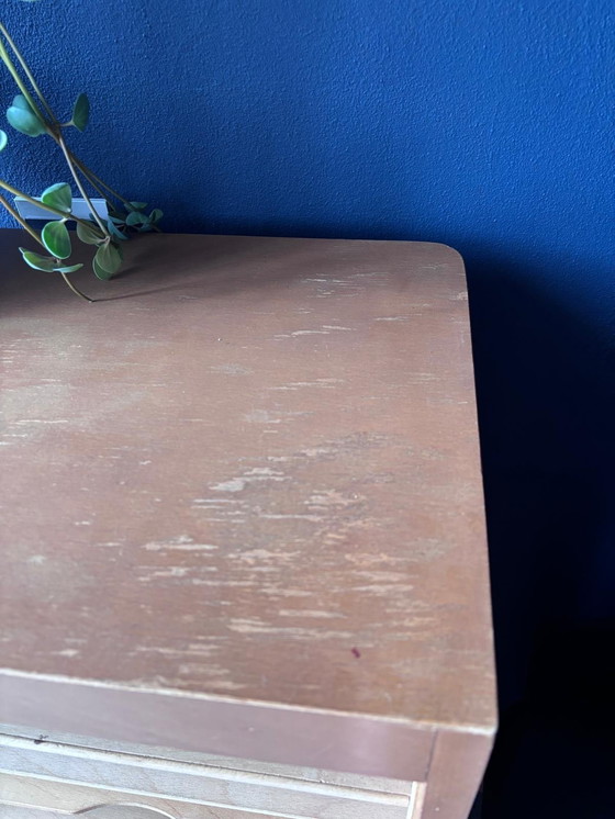 Image 1 of Vintage filing cabinet with roller door made by Ekawerk Lippe.