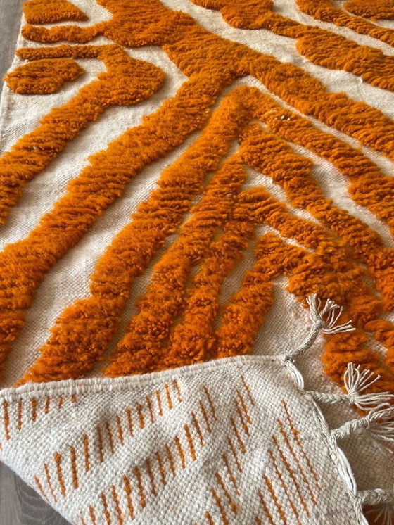 Image 1 of Authentisches Berber-Teppich aus Leinen, 250 x 150 cm