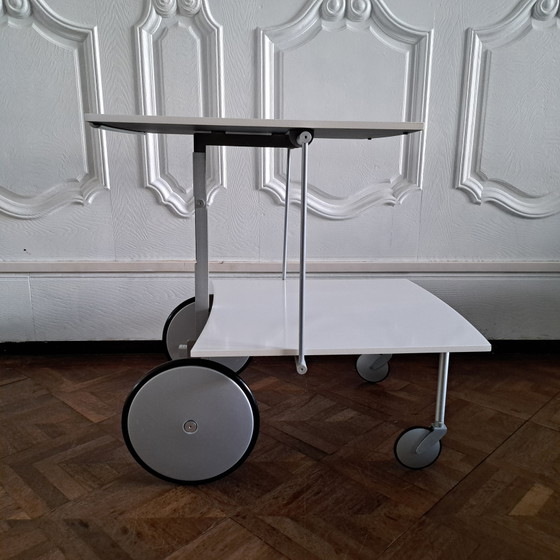 Carrito de Raul Barbieri, Ycami, Italia, años 90 – Carritos de bar, Aluminium, lamine (photo 2 of 7)