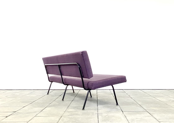 Divano No. 33 Disegnato da Florence Knoll per Knoll International anni '50 – Divani 3 posti, Metal, Textile (photo 6 of 6)
