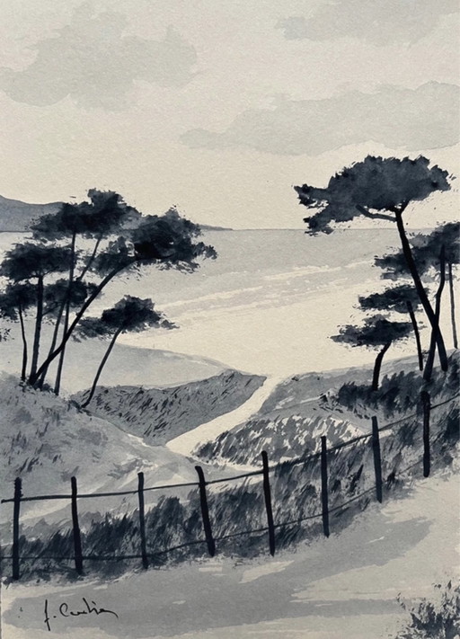 Schets van de kunstenaar, 21x15 cm
