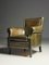 Clubfauteuil van groen schapenvacht (photo 5 of 14)