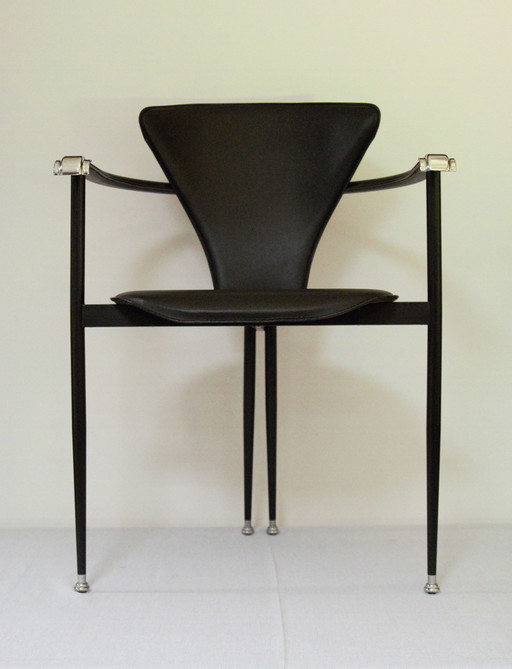 4x Arrben Stiletto stoel