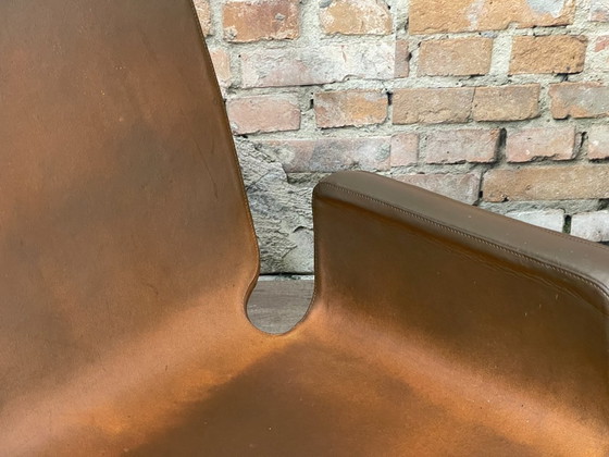 Poltrona Frau Jockey – Cognac | Poltrona Frau Style Center – Armchairs, Leather, Wood (photo 9 of 16)
