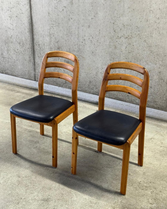 Image 1 of Set vintage/2 sedie, DYRLUND, DANIMARCA, ANNI '70