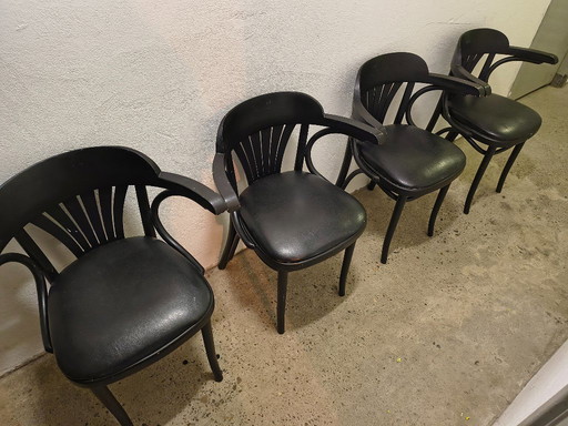 Stoelen thonet stijl | 4 stuks