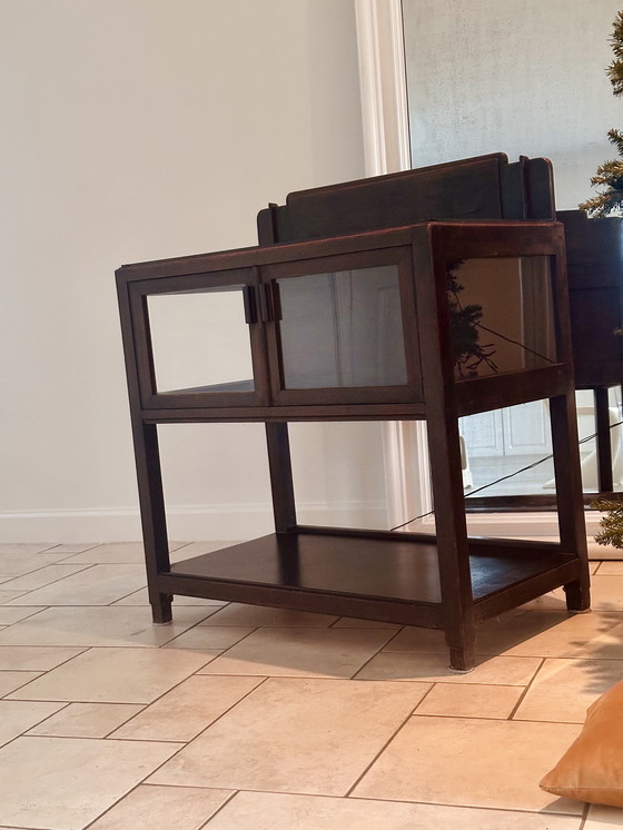 Image 1 of Teeschrank der Amsterdamer Schule im Art-Deco-Stil