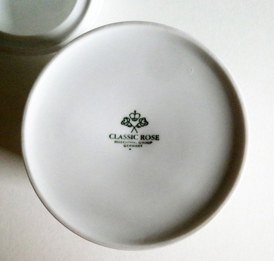 Image 1 of Caja con tapa, bombonera, Rosenthal, Romance, Classic Rose