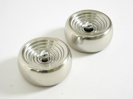 Image 1 of Lámparas de pared Padina de Castiglioni para Flos, Aluminio, Italia, alrededor de 1970