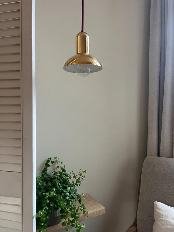 Image 1 of Vintage LYFA messing hanger 4784 set van 2 - Deens design hanger