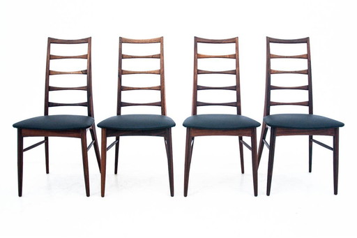 A set of chairs, Denmark, 1960s