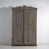 Rustic Painted Wooden Wardrobe, Central Europe, circa 1900–1920 (photo 35 of 40)