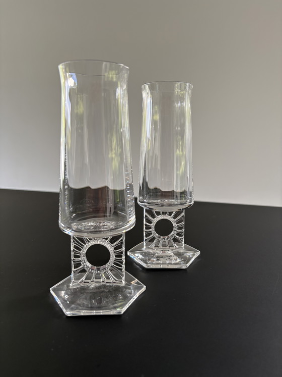Image 1 of Vintage 1960’s Riedel champagneglazen, model Kreta