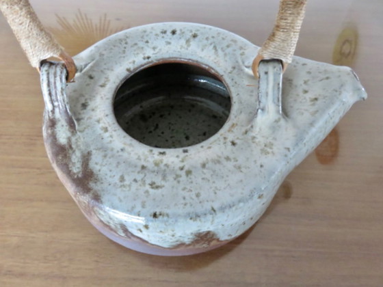 Image 1 of Teiera in gres di René-Louis Dauchy, ceramica Hautes Ribes a Grasse, Costa Azzurra, anni '50