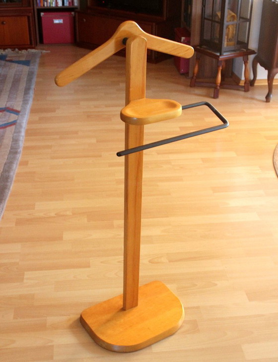 Image 1 of Stylish valet stand - clothes stand - valet stand from the 80s