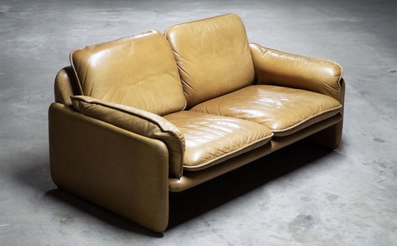 Image 1 of Divano vintage in pelle De Sede – icona del design svizzero – color cognac