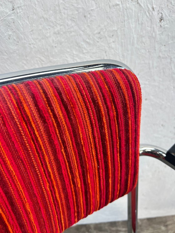 Image 1 of Coppia di sedie vintage cromate, Miljö Expo Ab, Svezia, anni '80