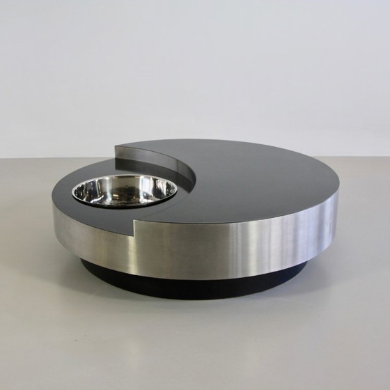 Image 1 of TRG round coffee table, Willy Rizzo