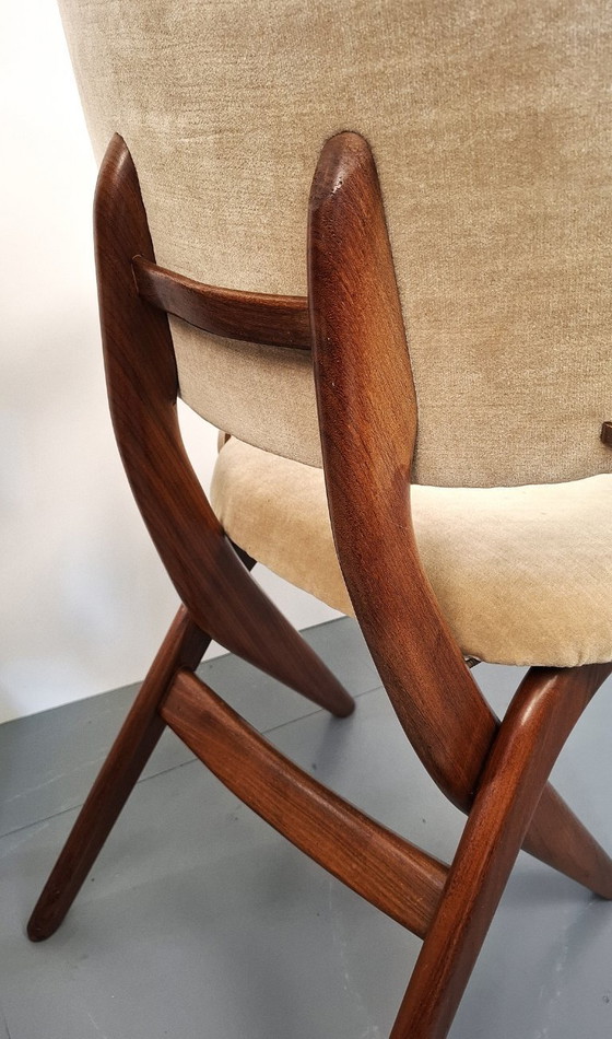 Image 1 of Fauteuils Van Teeffelen "Ciseaux" pour Webe