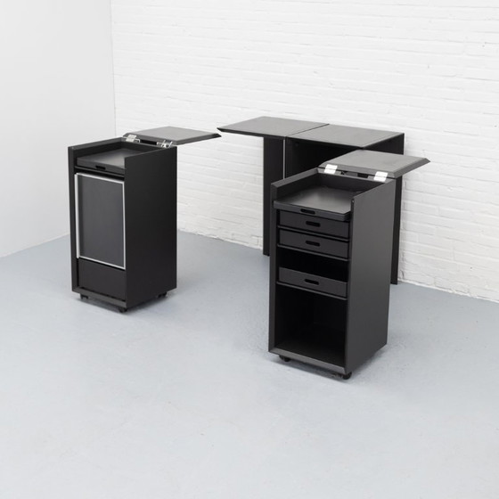 Image 1 of Mobiletto di servizio Rosenthal anni '80