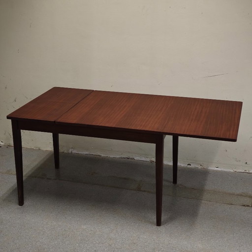 Vintage teak extendable dining table