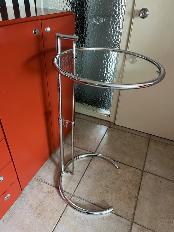Image 1 of ClassiCon Eileen Gray E 1027 glazen bijzettafel design table