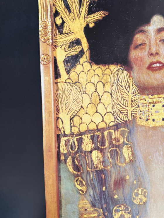 Image 1 of Gustav Klimt (1862-1918), Judith I, 1901, Österreichische Galerie Wien, exhibition poster, Vienna 1900 - Art and Design in 1991,