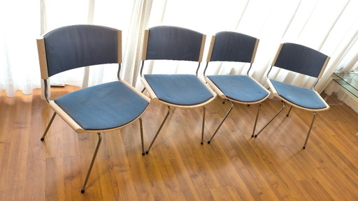 Nina Ditzel 'Badminton chair' set di 4