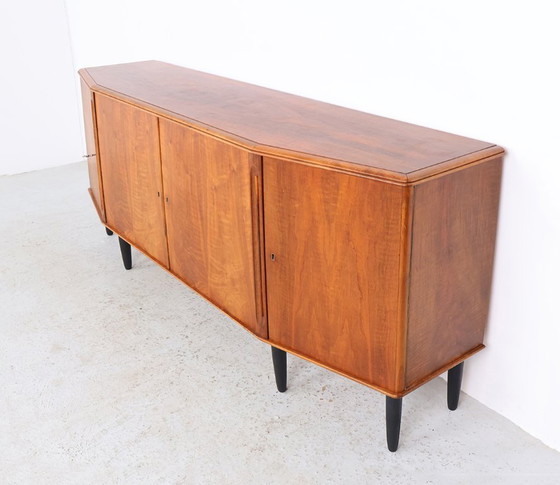 Image 1 of Vintage wooden sideboard from Denmark, 1950s