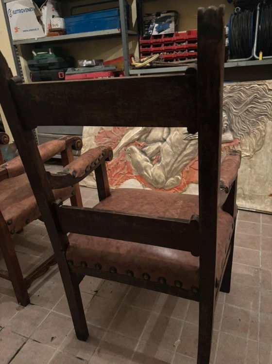 Image 1 of Poltrona in stile rinascimentale