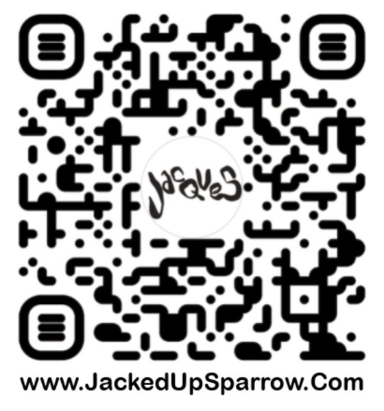 Jacques Sparrow - "It's a Jacques." - opera d'arte 2026, Dipinti e disegni, Tela, Legno, Arancione (foto 8 di 9)
