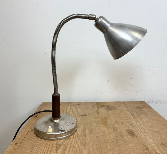 Image 1 of Lampe de table vintage à col de cygne, années 1950